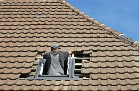 Pose de velux - Saint-Romain